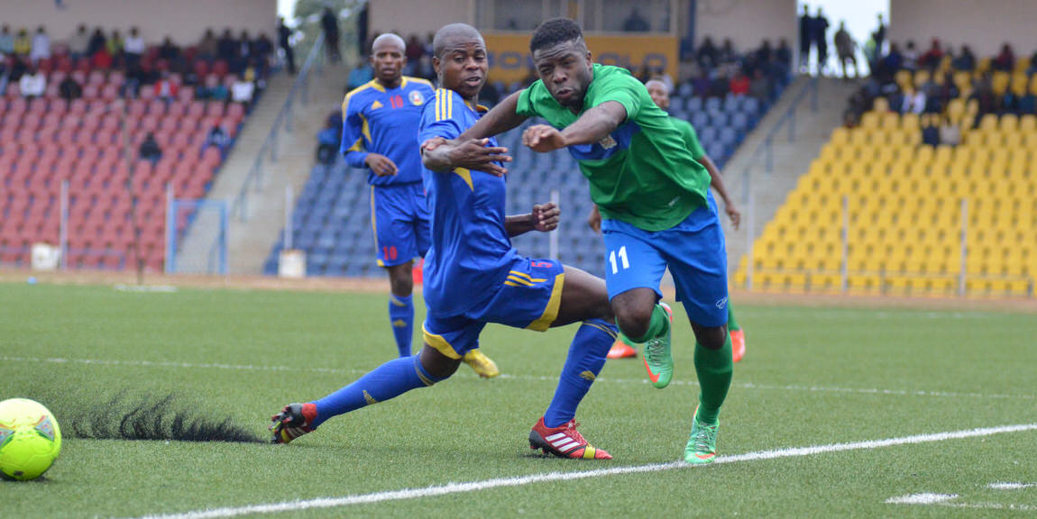 Abdulai Bell-Baggie [Leone Stars v Swaziland May 2014 (Pic: Darren McKinstry)]