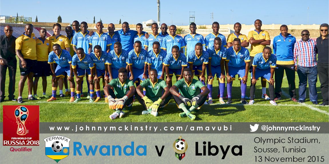 Squad Picture [Rwanda Training Camp before WC2018 Qualifier Vs Libya on 11 Nov 2015.  Photo © Darren McKinstry 2015]